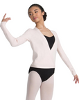 Capezio 11381W Ribbed Knit Wrap Sweater