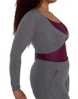 Capezio CK11001W Harmonie Cropped Pinch Sweater