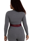 Capezio CK11001W Harmonie Cropped Pinch Sweater