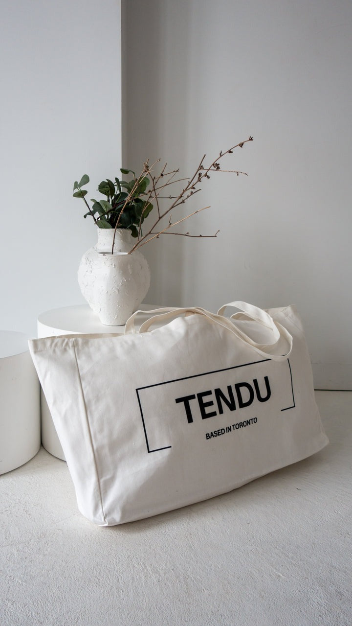 Tendu The Creator Oversized Canvas Tote The Shoe Room