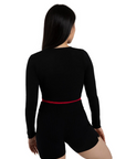 Capezio CK11001W Harmonie Cropped Pinch Sweater