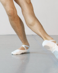 ORZA Pro 2.0 Ballet Shoe Men's White Canvas