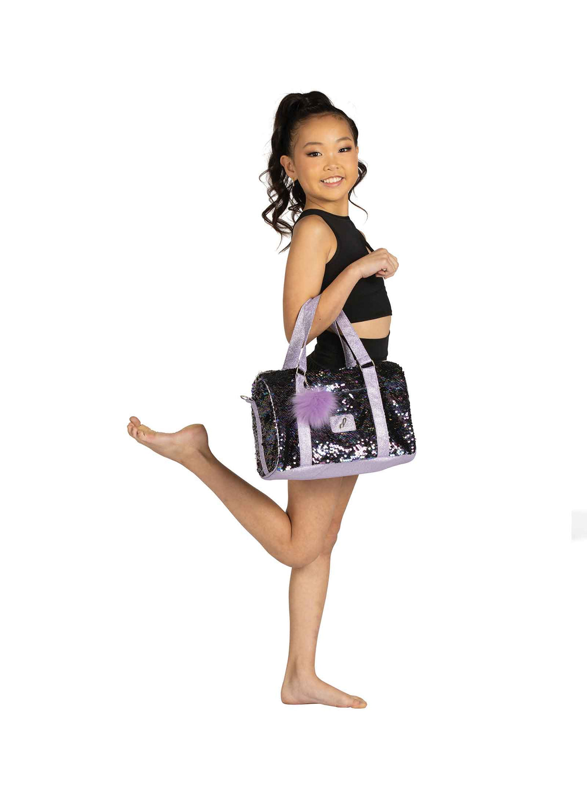 DanzNMotion Dazzle Berry Dance Duffle Bag
