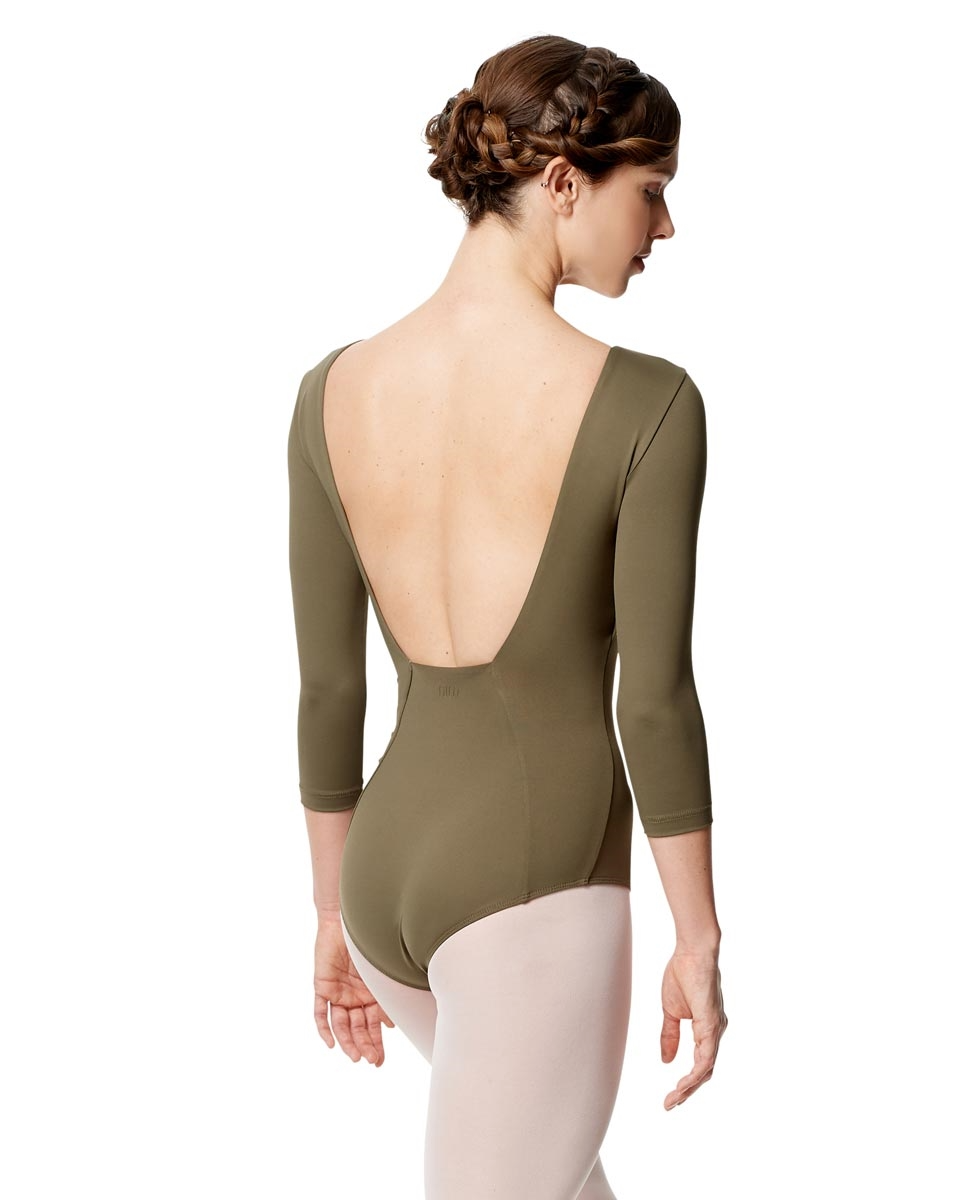 Lulli LUB285 Nanette Three Quarter Sleeve Leotard