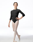 Lulli LUB863C Maeve 3/4 Sleeve Leotard Girls