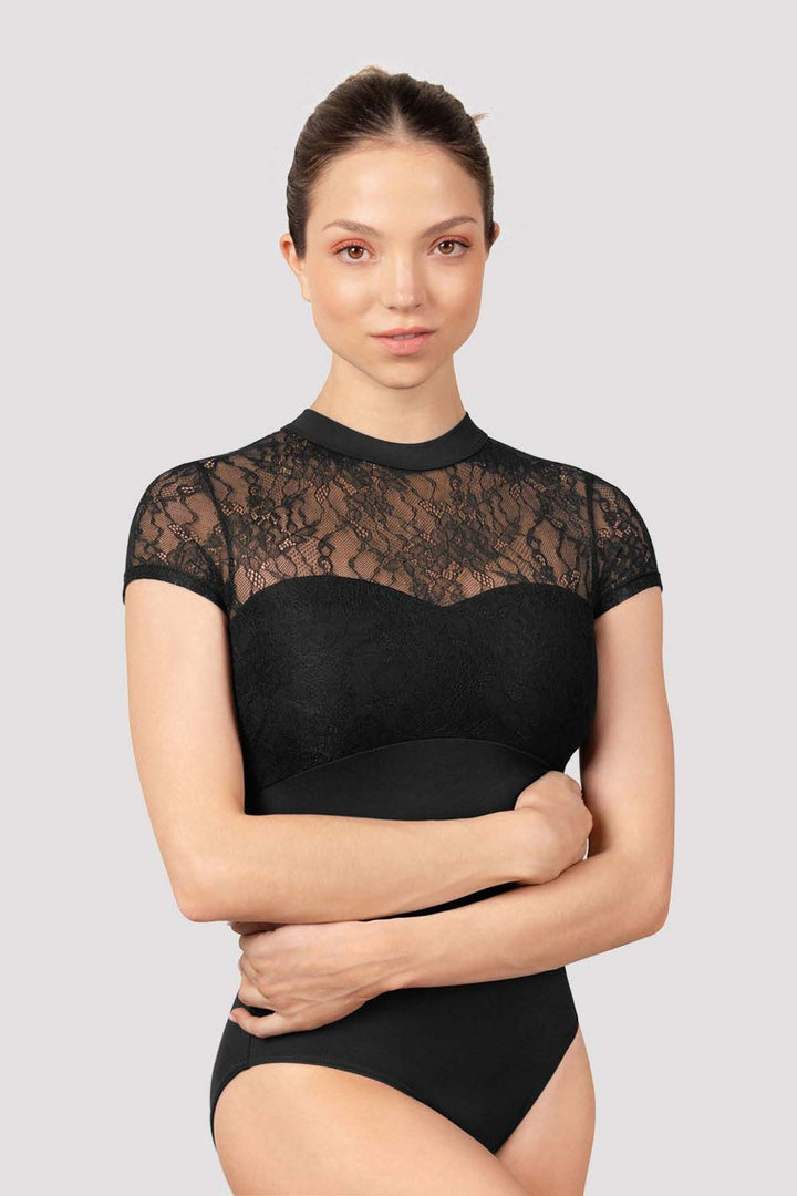 Mirella M5109LM Majesty High Neck Leotard