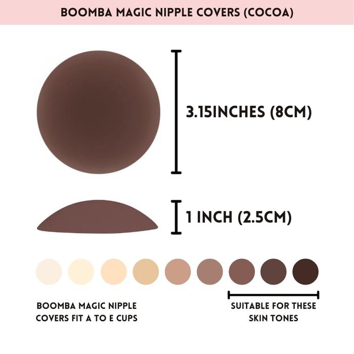 Boomba Adhesive Magic Nipple Covers