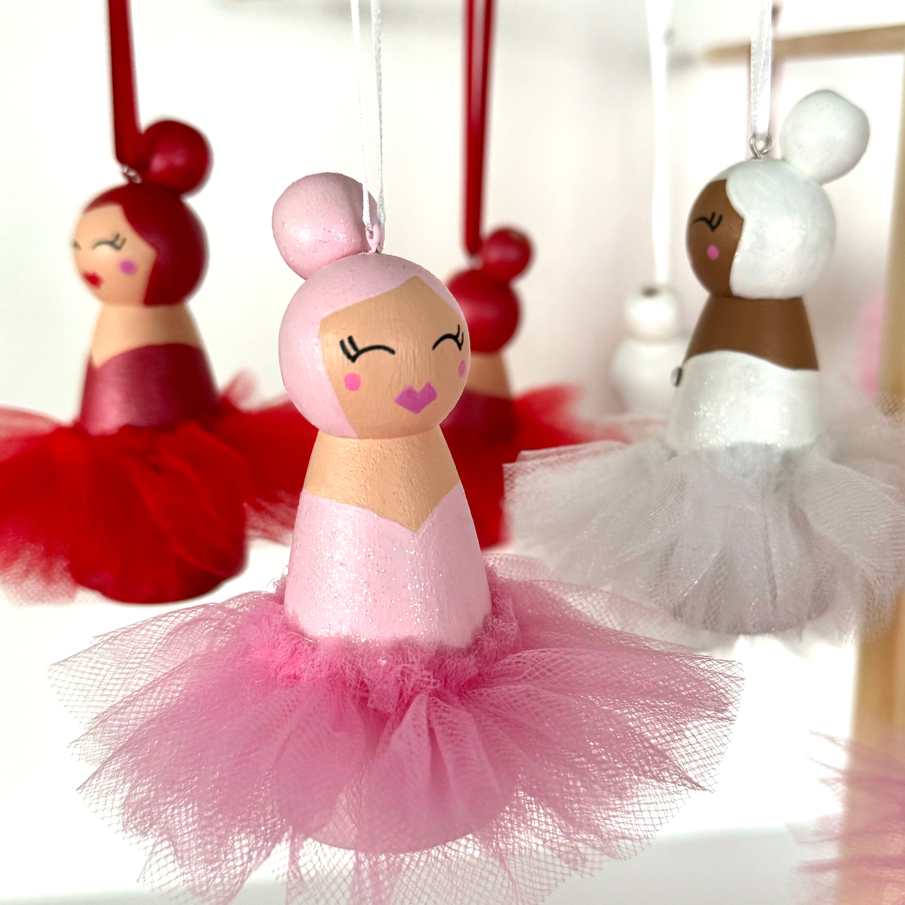 Melle Belle Ballerina Ornaments