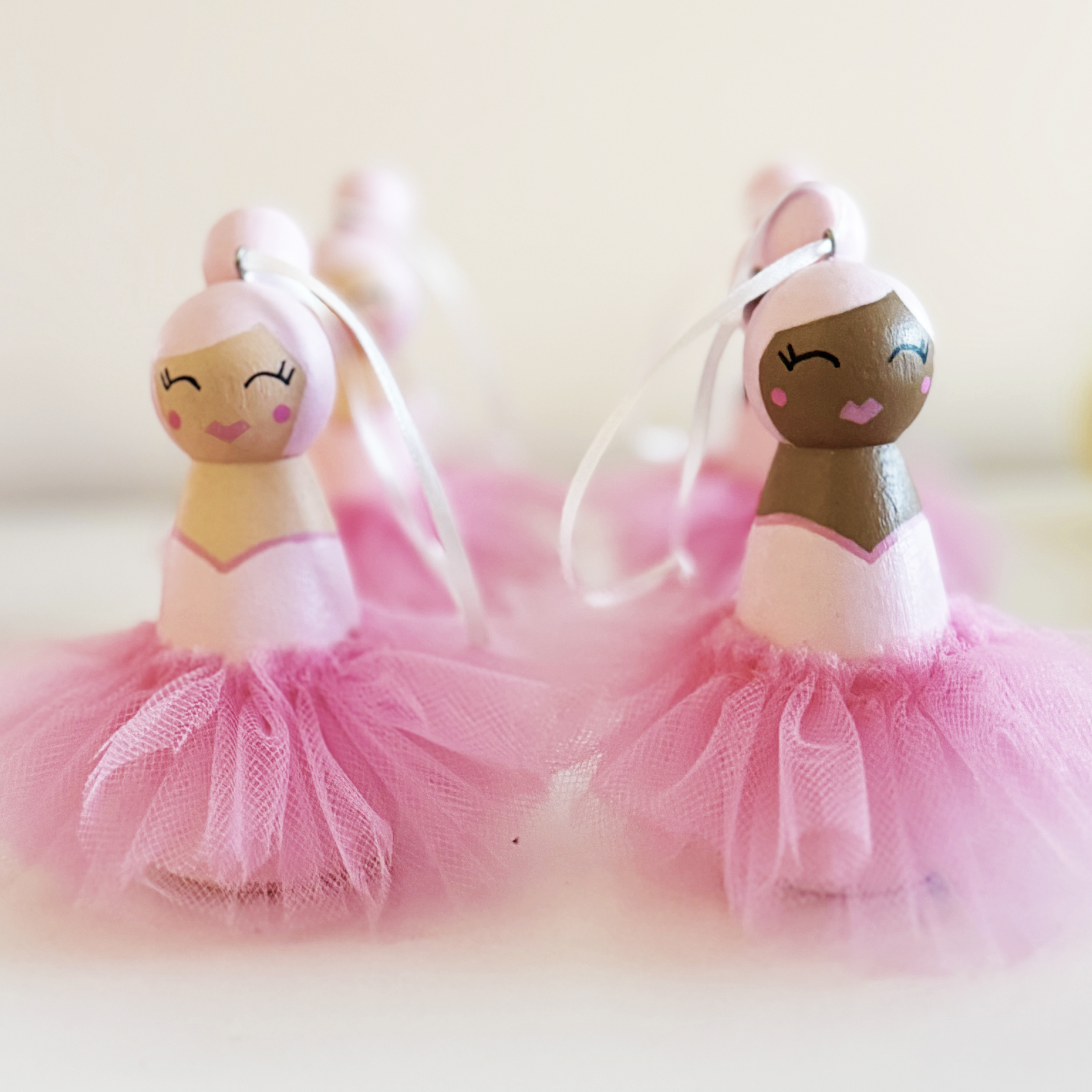 Melle Belle Ballerina Ornaments