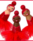 Melle Belle Ballerina Ornaments