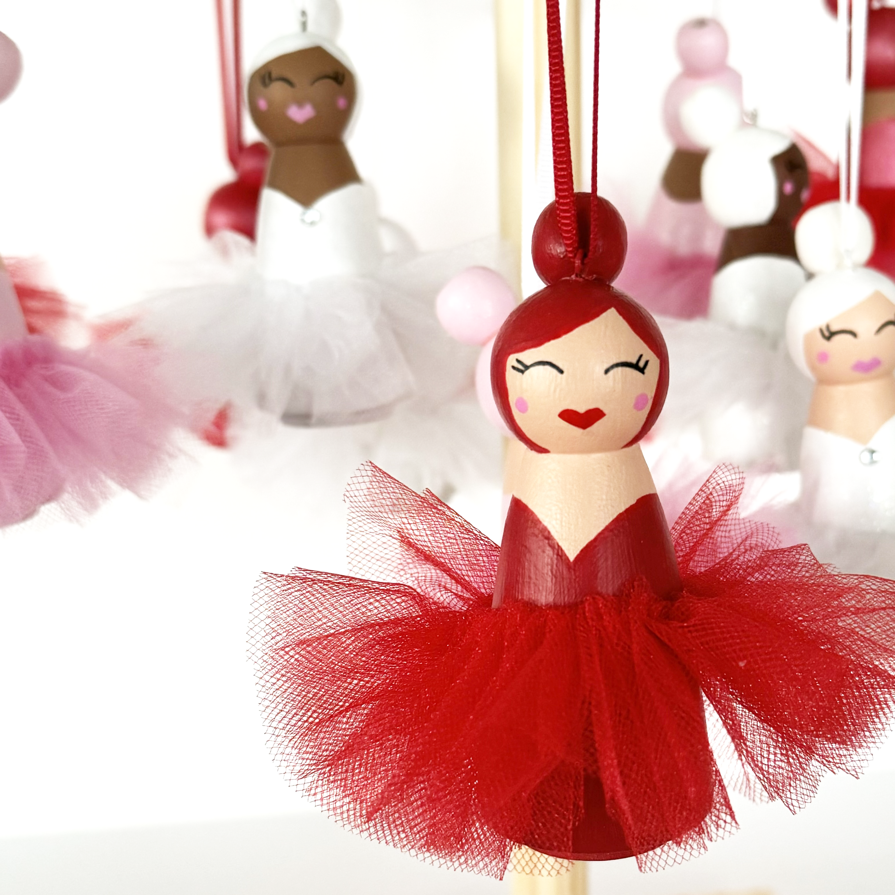 Melle Belle Ballerina Ornaments