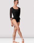 Bloch Z30022 Lumina Harmony Long Sleeve Mesh Top