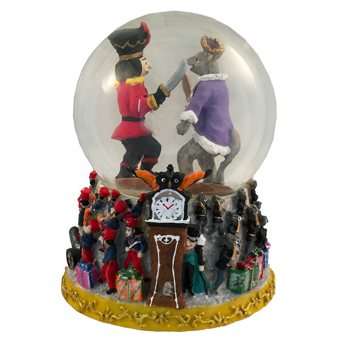 Nutcracker Large Musical Snow Globe
