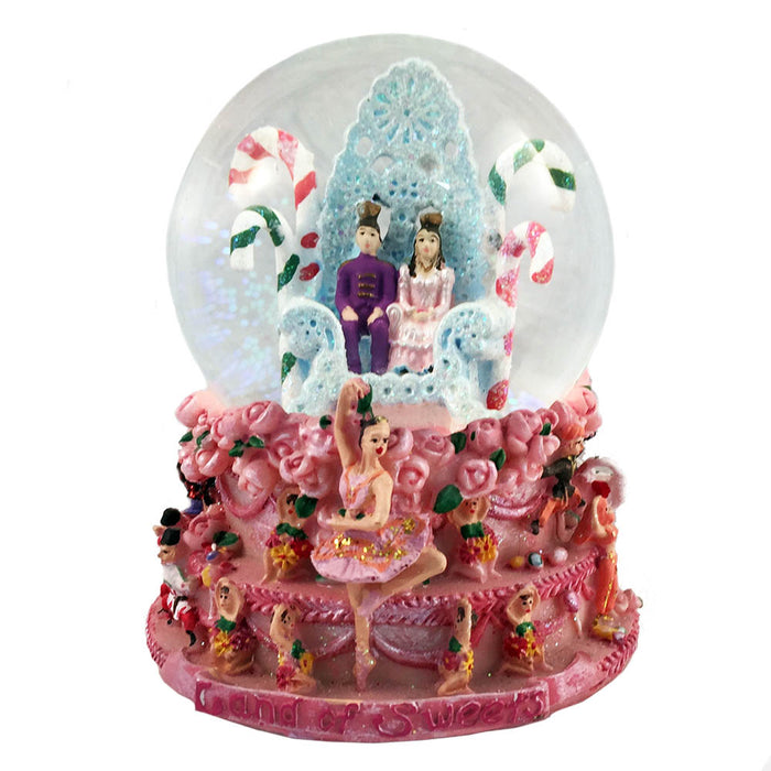 Nutcracker Large Musical Snow Globe