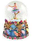 Nutcracker Large Musical Snow Globe