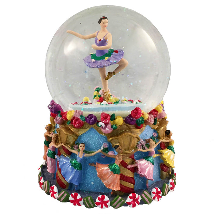 Nutcracker Large Musical Snow Globe