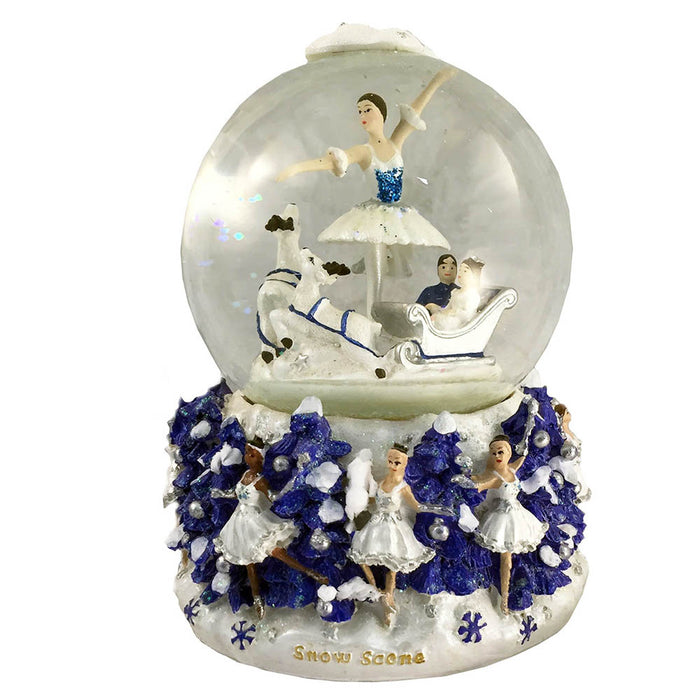 Nutcracker Large Musical Snow Globe