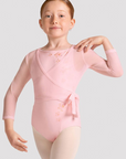 Bloch CZ30026 Lumina Rolanda Long Sleeve Wrap Top Child