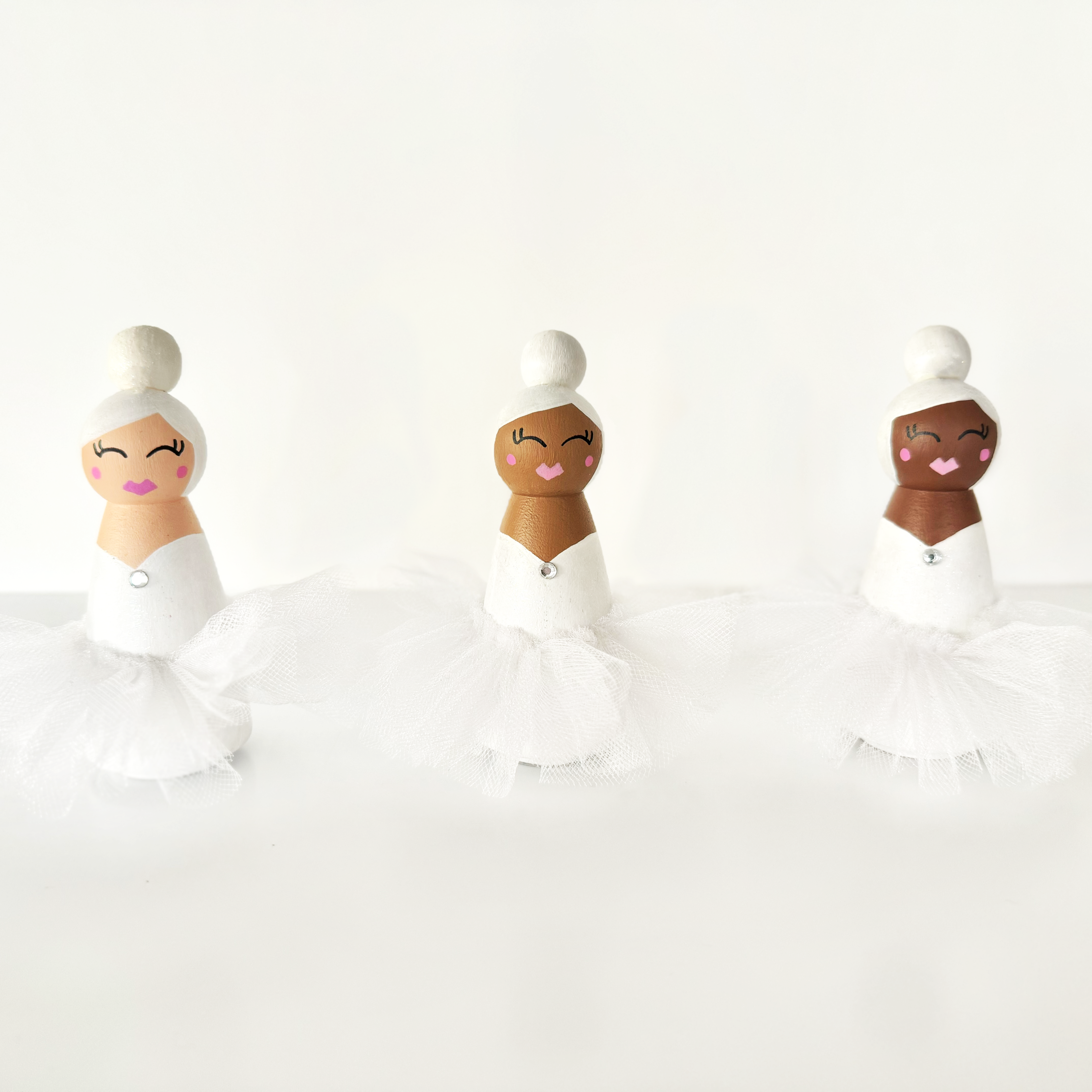 Melle Belle Ballerina Ornaments