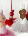 Melle Belle Ballerina Ornaments