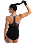 Capezio 12017W Colour Pop Mesh Back Halter Leotard