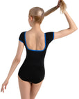 Capezio 12019W Colour Pop Short Sleeve Square Back Leotard
