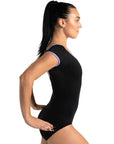 Capezio 12019W Colour Pop Short Sleeve Square Back Leotard
