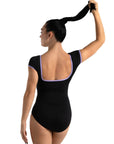 Capezio 12019W Colour Pop Short Sleeve Square Back Leotard