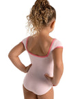 Capezio 12019C Colour Pop Short Sleeve Square Back Child Leotard