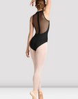Mirella M40004LM Celeste Zip Back Printed Leotard