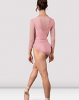 Bloch Z30022 Lumina Harmony Long Sleeve Mesh Top