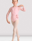 Bloch CZ30026 Lumina Rolanda Long Sleeve Wrap Top Child