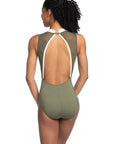 AinslieWear 1103ME Livona with Mesh Leotard