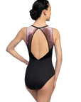 AinslieWear 1127AU Eleanor With  Aura Print Leotard