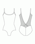 AinslieWear 136ME Allegra with Mesh Leotard