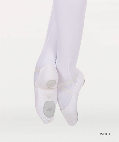 Angelo Luzio 248A Remie 4 Way Stretch Ballet Slipper White – The Shoe Room