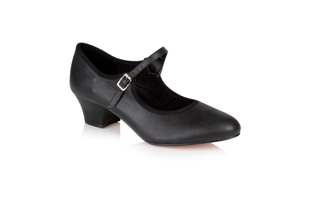 Freed Leather Character Shoe with Cuban Heel – The Shoe Room