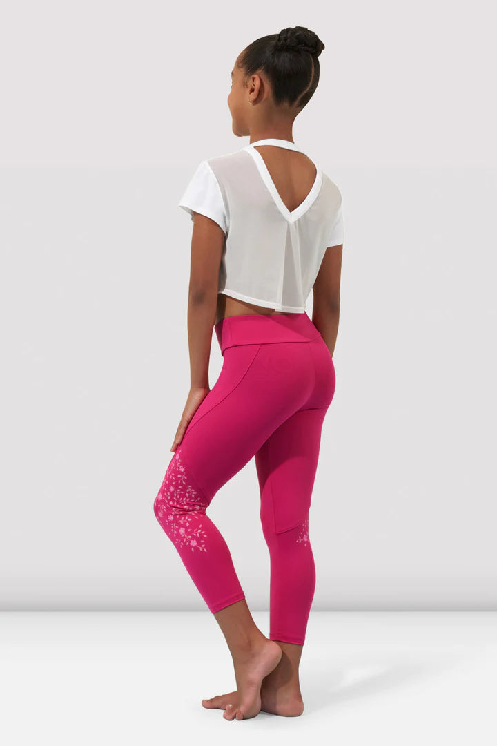 Bloch CZ9332 Kyla Relaxed Fit Cropped Girls T-Shirt
