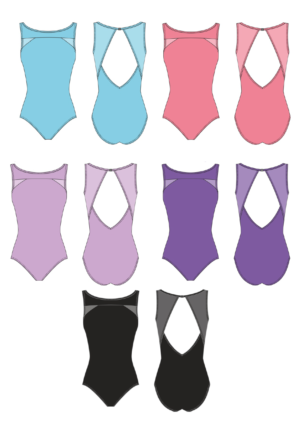 Grishko DA3039MP Paula Leotard