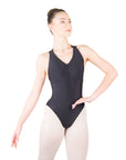 Ballet Rosa Esther Pinch Front Zip Back Leotard