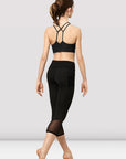 Bloch FP5248 Renata Mesh Panelled Capri Leggings
