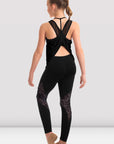 Bloch FT5087C Girls Abrielle Mesh Spliced Wrap Back Tank