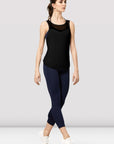 Bloch FT5252 Alina Mesh Spliced Wrap Back Tank