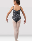 Mirella M1238C Watercolour Scoop Neck Girls Leotard