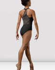 Mirella M2181 Watercolour Wide Strap Leotard