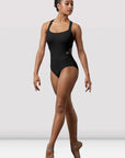 Mirella M2181 Watercolour Wide Strap Leotard