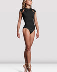 Mirella MB7226 Black Label Cap Sleeve Leotard