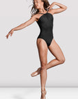 Mirella MB7229 Black Label Twist High Neck Leotard