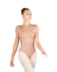Ballet Rosa Maeva Cap Sleeve Boat Neck V Back Leotard