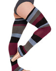 Intermezzo 2023 Leg Warmers with Asymetric Stripes 30 Inch